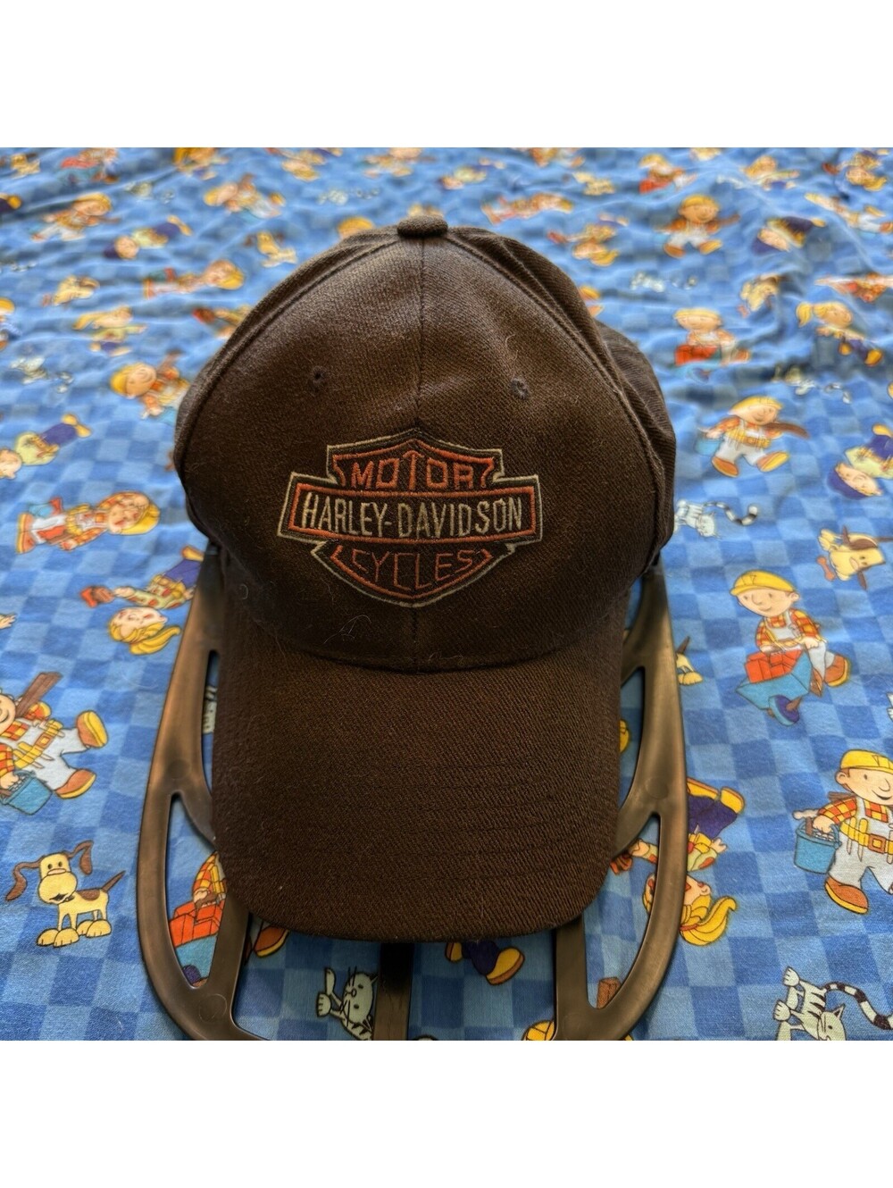 Vintage 90s Harley Davidson Motorcycles Strapback Adjustable Cap/Hat Biker OSFM